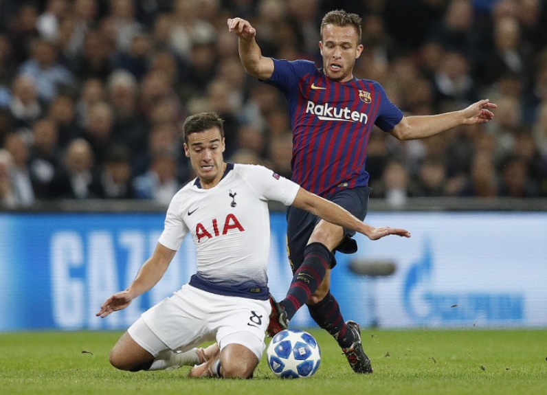Barcelona x Tottenham