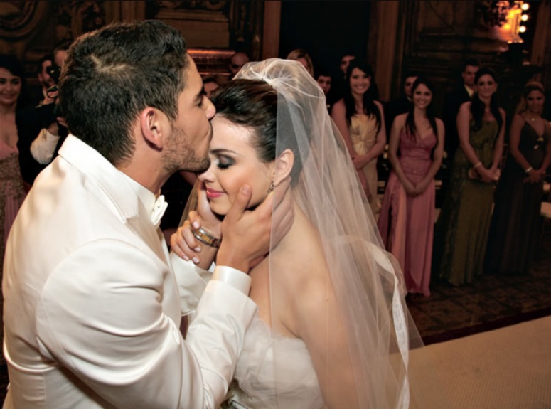 Alexandre Pato e Sthefany Brito