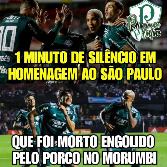 Os melhores memes da vitória do Palmeiras no Choque-Rei