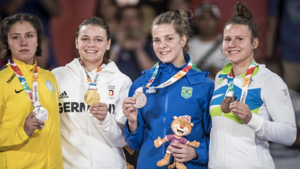 EDUARDA ROSA MANTÉM A TRADIÇÃO DO JUDÔ E CONQUISTA O BRONZE NOS JOGOS OLÍMPICOS DA JUVENTUDE BUENOS AIRES 2018