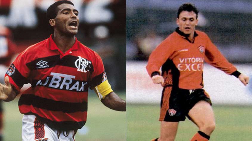 Montagem Romário e Petkovic