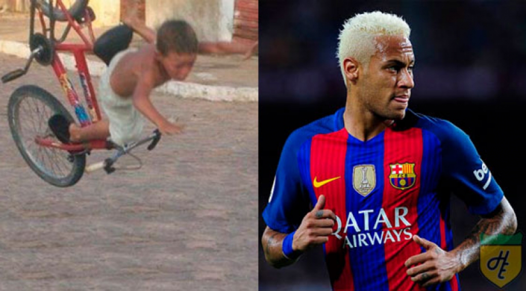Desafio da Puberdade do futebol: Neymar
