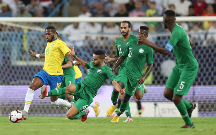 Brasil x Arabia Saudita - Fred