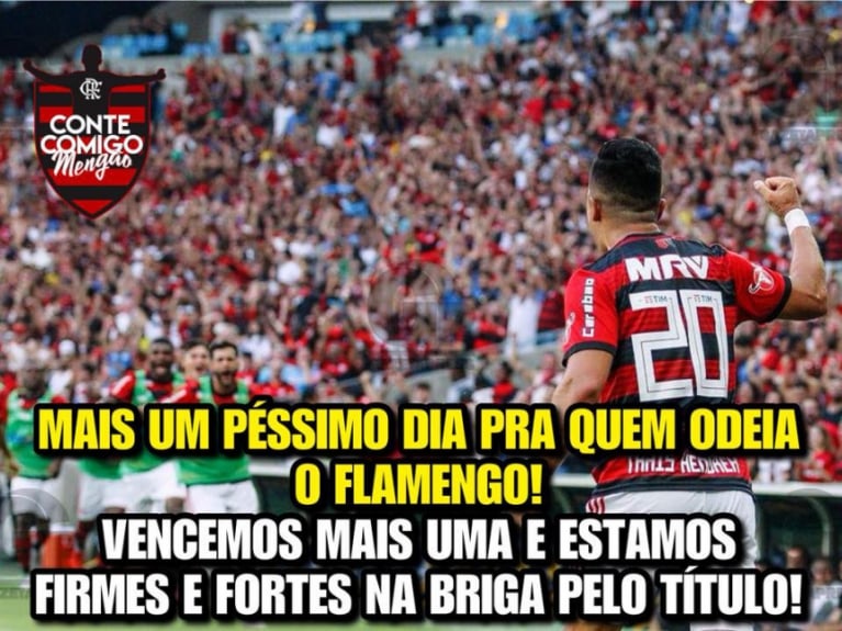 Os melhores memes da vitória do Flamengo sobre o Fluminense