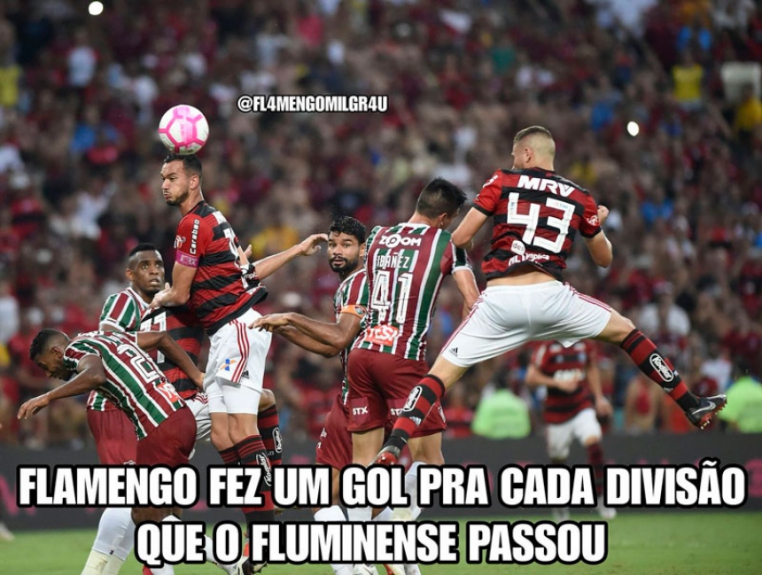 Os melhores memes da vitória do Flamengo sobre o Fluminense