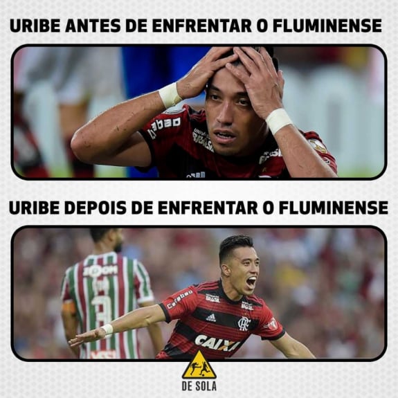 Os melhores memes da vitória do Flamengo sobre o Fluminense