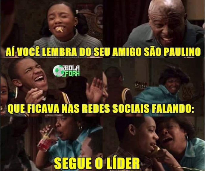Memes da rodada: Internacional 3 x 1 São Paulo