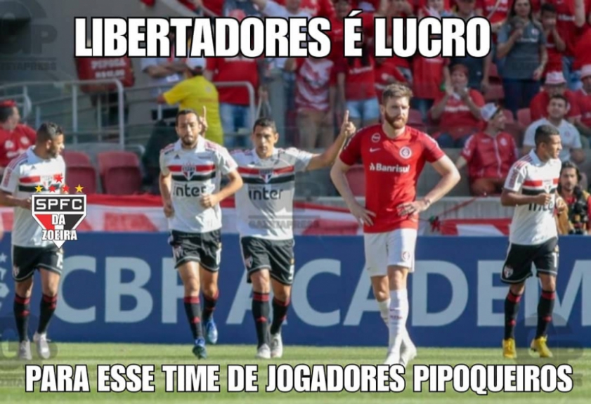 Memes da rodada: Internacional 3 x 1 São Paulo