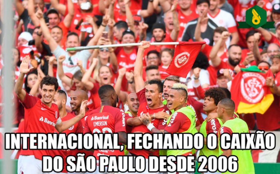Memes da rodada: Internacional 3 x 1 São Paulo