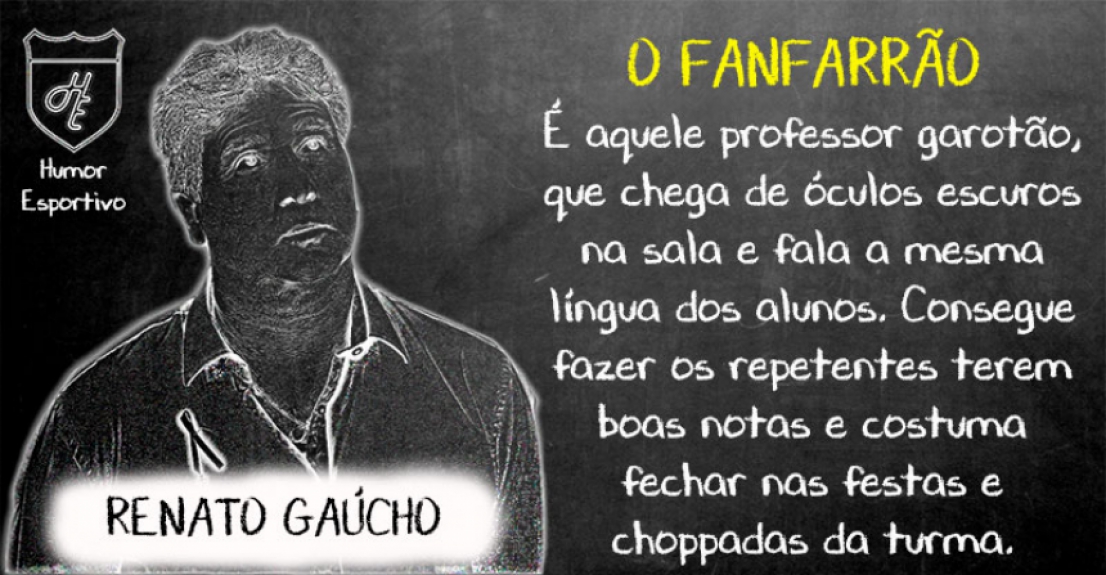 Tipos de professores: o fanfarrão