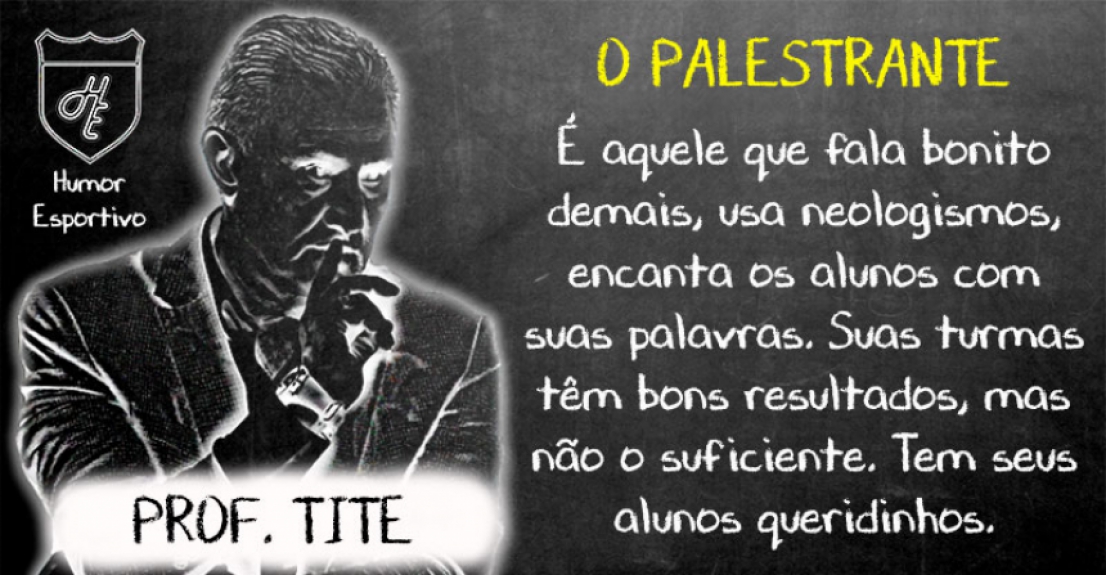Tipos de professores: o que fala bonito