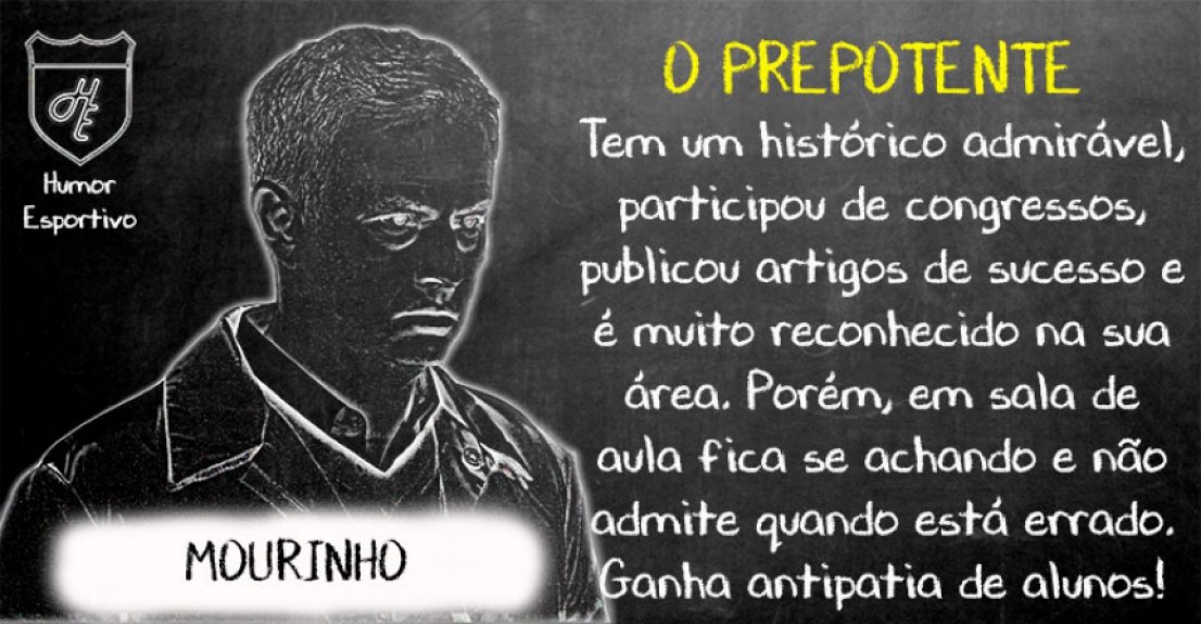 Tipos de professores: o prepotente