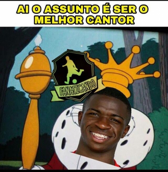 Web não perdoou Vinicius Junior após versão desafinada de 'Atrasadinha'
