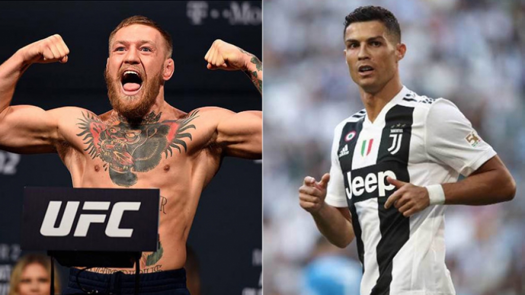 McGregor e Cristiano Ronaldo