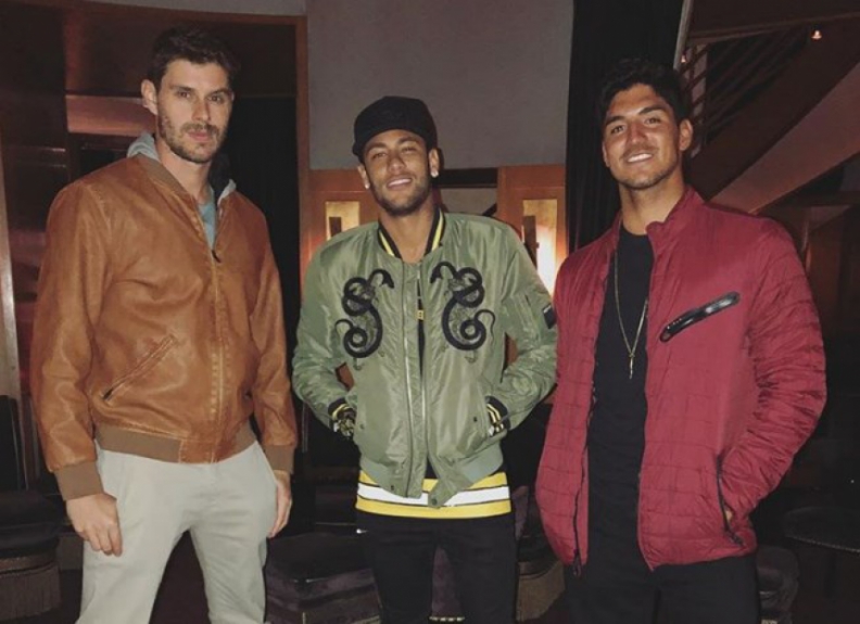 Bruninho, Neymar e Medina