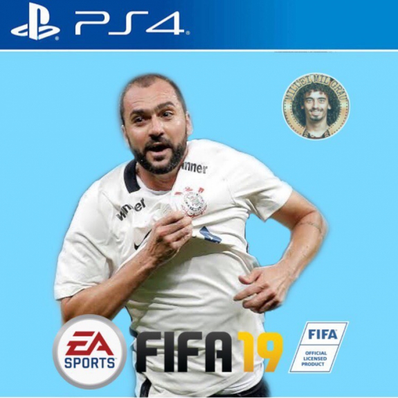 Torcedores do Corinthians brincam com gols decisivos de Danilo
