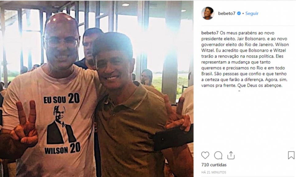 Bebeto - Jair Bolsonaro