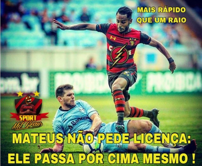 Memes: Grêmio 3 x 4 Sport