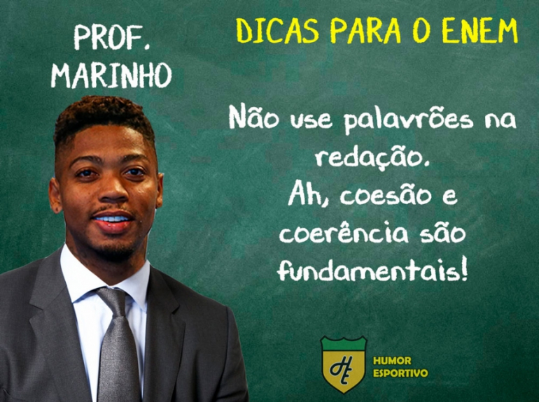 Conselhos dos jogadores para os candidatos do Enem