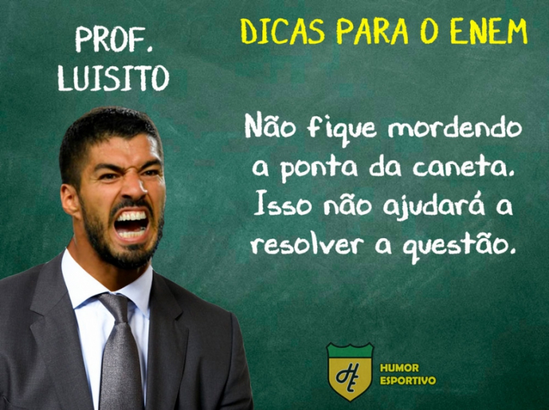 Conselhos dos jogadores para os candidatos do Enem