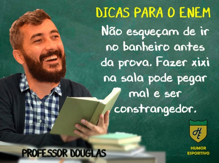 Conselhos dos jogadores para os candidatos do Enem