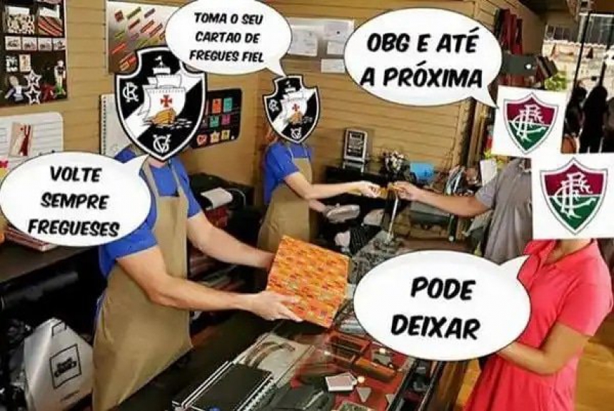 Os melhores memes da vitória do Vasco sobre o Fluminense
