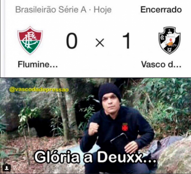 Os melhores memes da vitória do Vasco sobre o Fluminense
