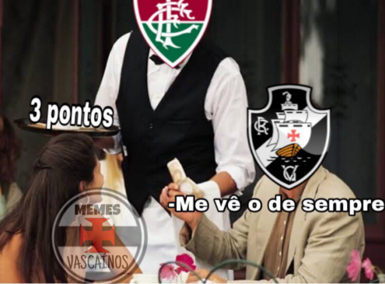 Os melhores memes da vitória do Vasco sobre o Fluminense