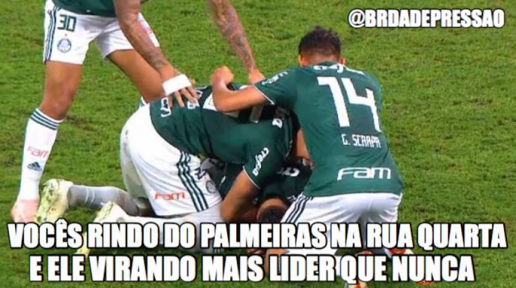 Memes: Palmeiras 3 x 2 Santos