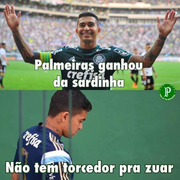 Memes: Palmeiras 3 x 2 Santos