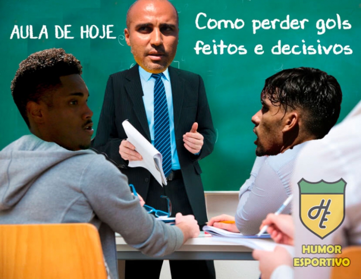 Memes brincam com gols perdidos pelo Flamengo nas partidas contra Palmeiras e São Paulo