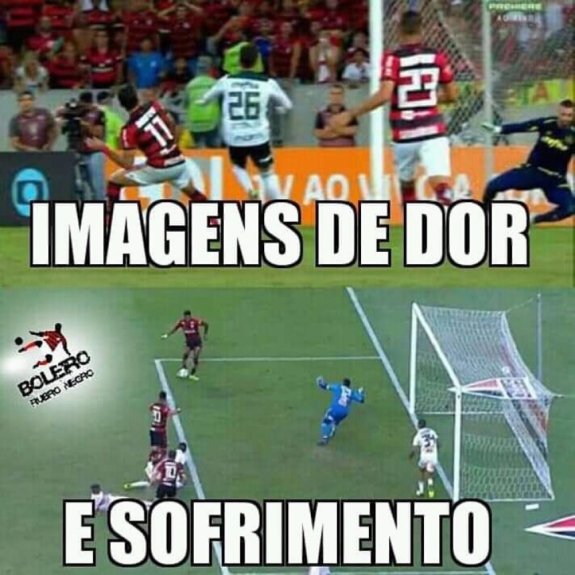 Memes brincam com gols perdidos pelo Flamengo nas partidas contra Palmeiras e São Paulo