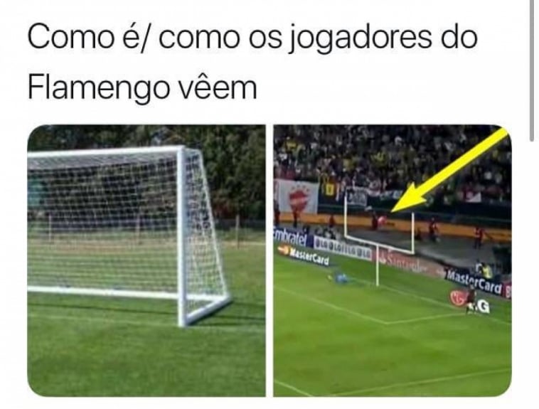 Memes brincam com gols perdidos pelo Flamengo nas partidas contra Palmeiras e São Paulo