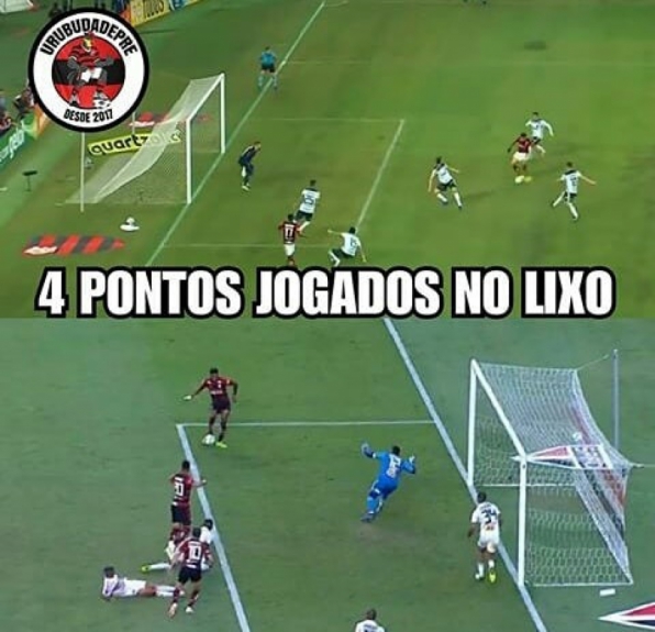 Memes brincam com gols perdidos pelo Flamengo nas partidas contra Palmeiras e São Paulo