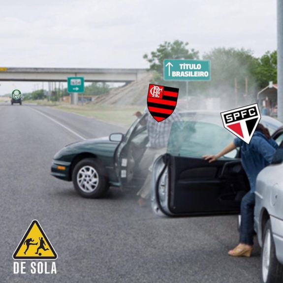Memes: São Paulo 2 x 2 Flamengo