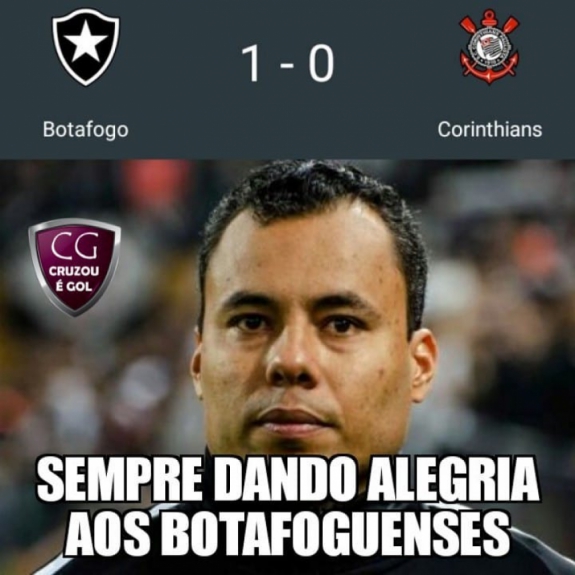 Memes: Botafogo 1 x 0 Corinthians