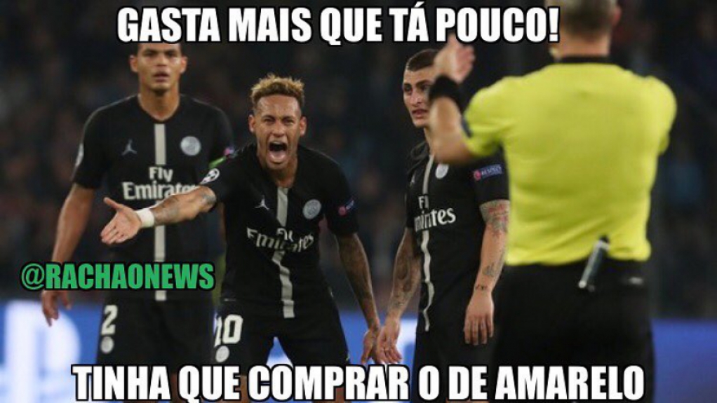 Memes da Champions: Napoli 1 x 1 PSG