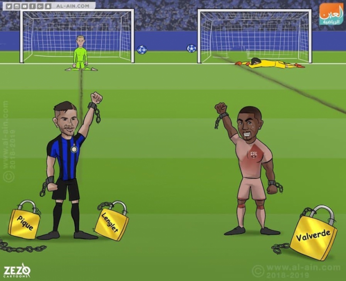 Memes da Champions: Inter de Milão 1 x 1 Barcelona