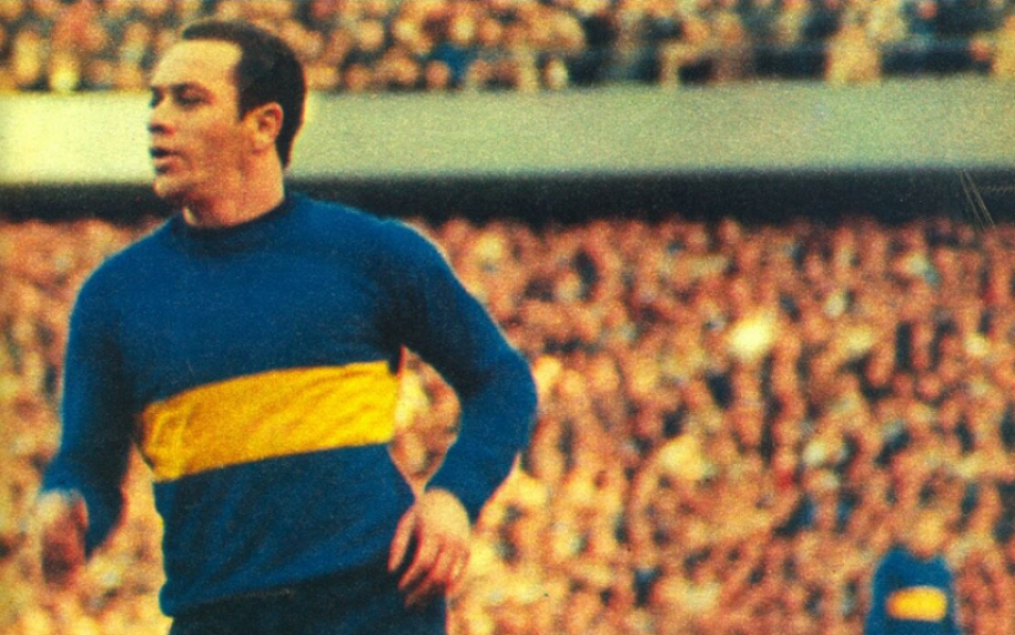 Brasileiro com mais gols no Superclasico: Paulo Valentim, jogador do Boca Juniors entre 1960 e 1965, com 10 gols marcados em 7 partidas