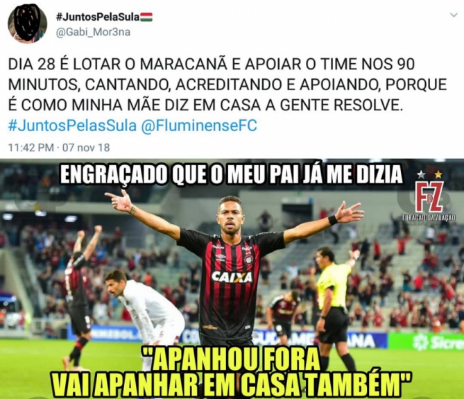 Memes: Atlético-PR 2 x 0 Fluminense