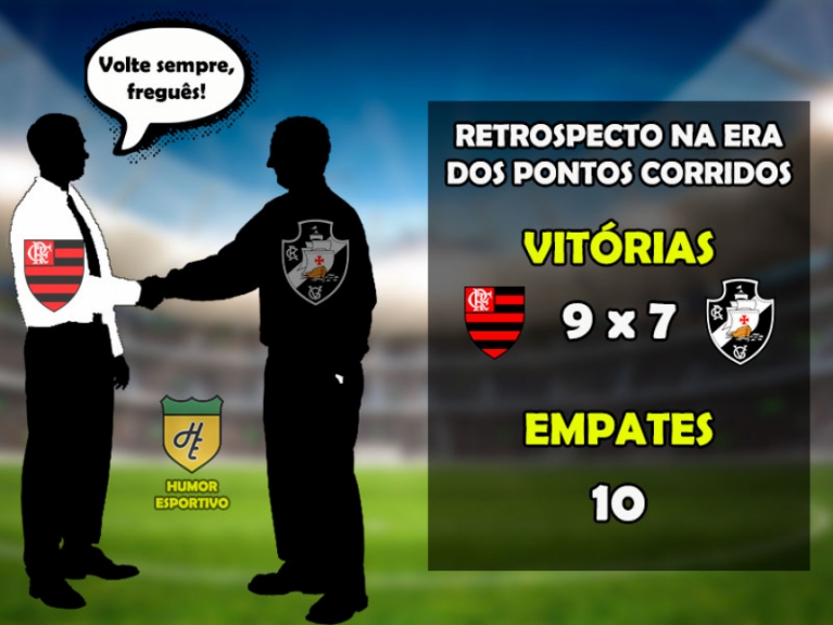 Flamengo x Vasco: o retrospecto na era dos pontos corridos do Brasileirão