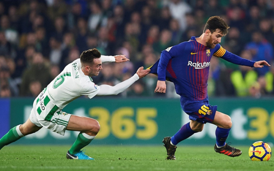 Betis 0 x 5 Barcelona