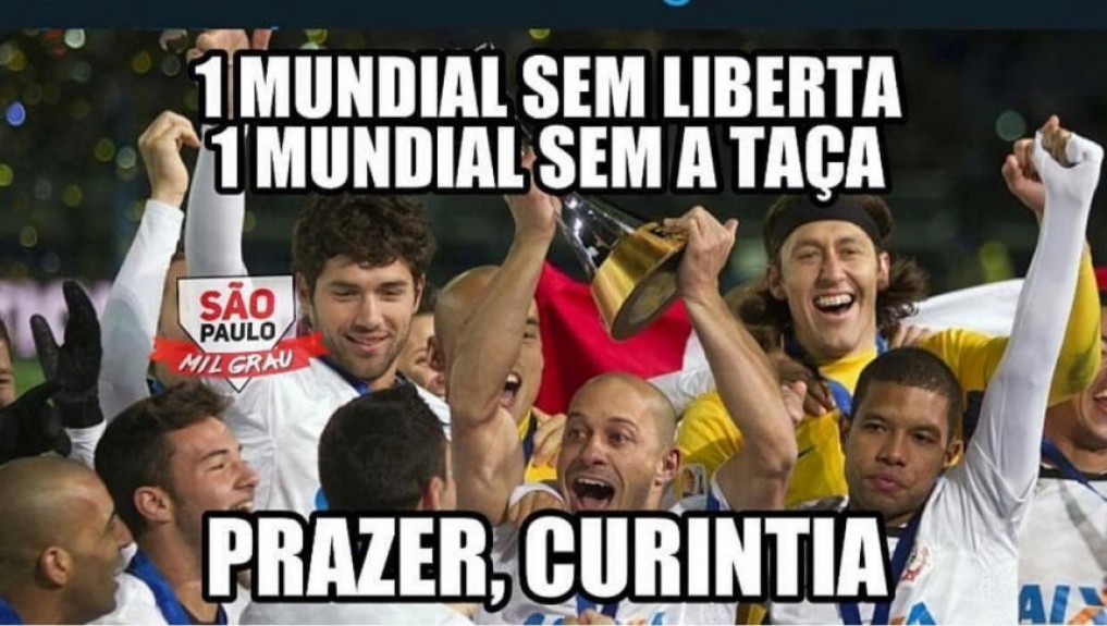 Penhora da taça do Mundial de 2012 do Cointhians rende memes