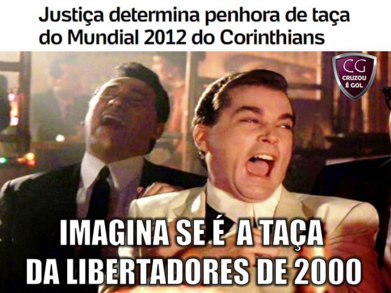 Penhora da taça do Mundial de 2012 do Cointhians rende memes