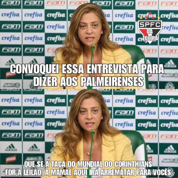 Penhora da taça do Mundial de 2012 do Cointhians rende memes