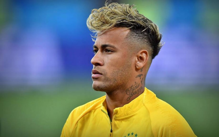 Neymar penteado primeiro jogo da Copa 2018