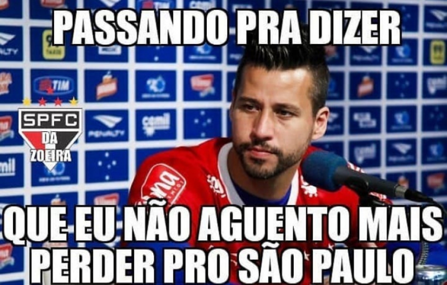 Os melhores memes da vitória do São Paulo sobre o Cruzeiro