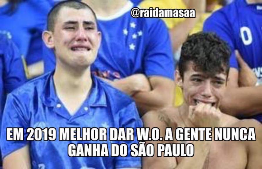 Os melhores memes da vitória do São Paulo sobre o Cruzeiro