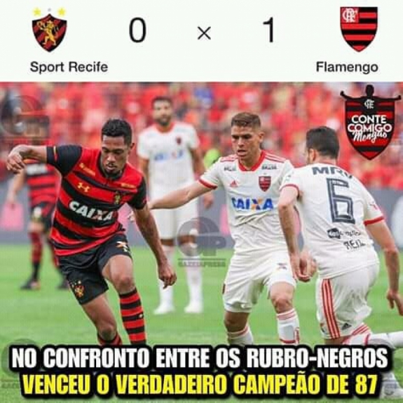 Memes: Sport 0 x 1 Flamengo