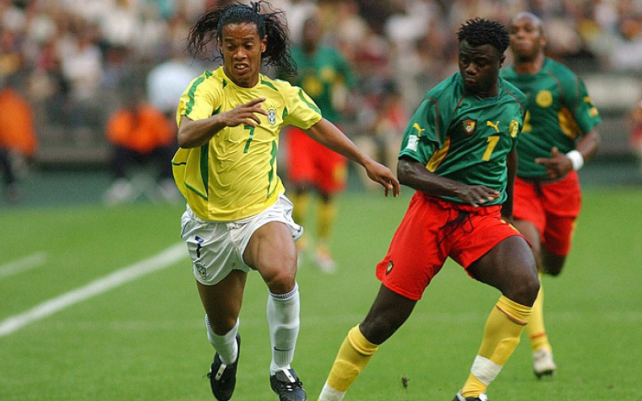 Copa das Confederações de 2003 (França) Brasil 0 x 1 Camarões - 19 de junho